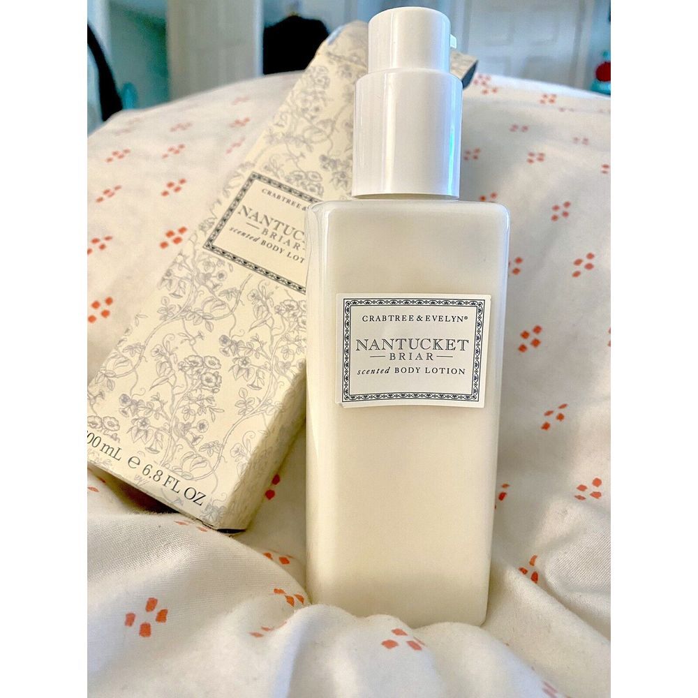 CRABTREE & EVELYN NANTUCKET BRIAR SCENTED BODY LOTION 6.8 OZ. NIB‎ DISCONTINUED